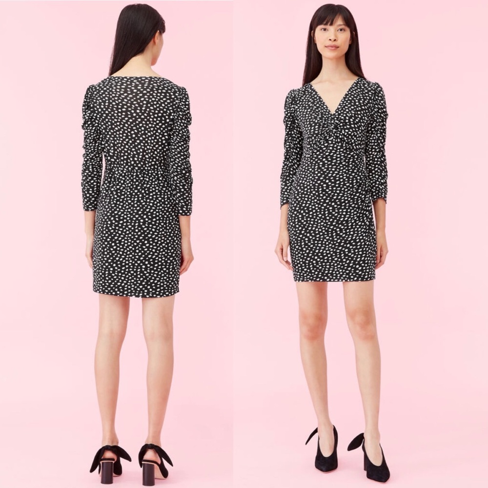 Rebecca Taylor Nova  Dot Jersey  Dress‎